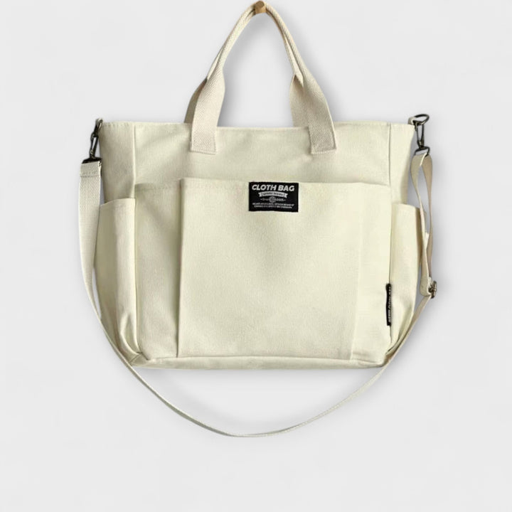 Annie | Sleek Minimalist Canvas Tote
