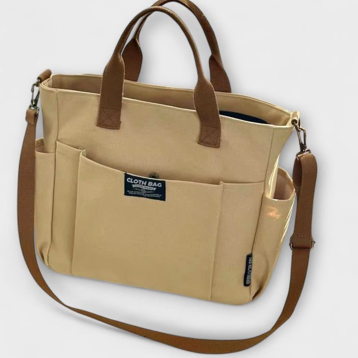 Annie | Sleek Minimalist Canvas Tote