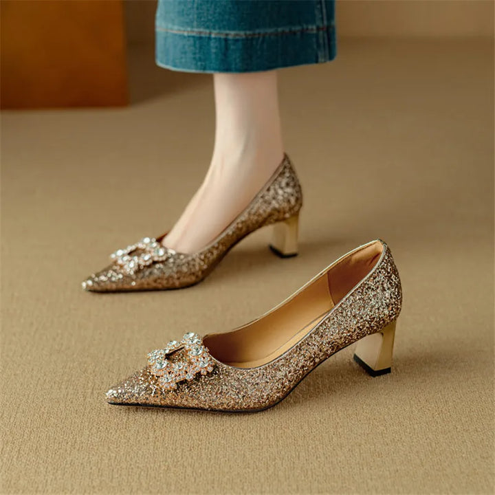 Gloria Glitter Pumps by Annie