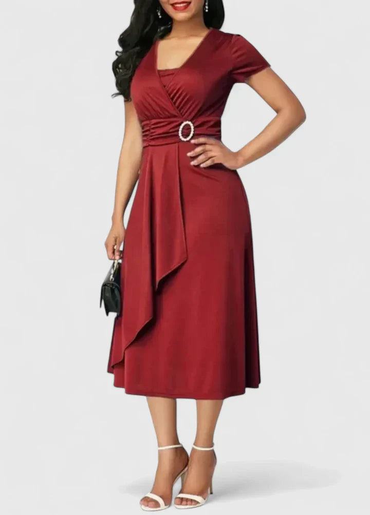 Pea | Elegant Midi Dress