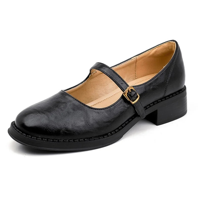Annie | Timeless Leather Mary Jane Comfort Shoes