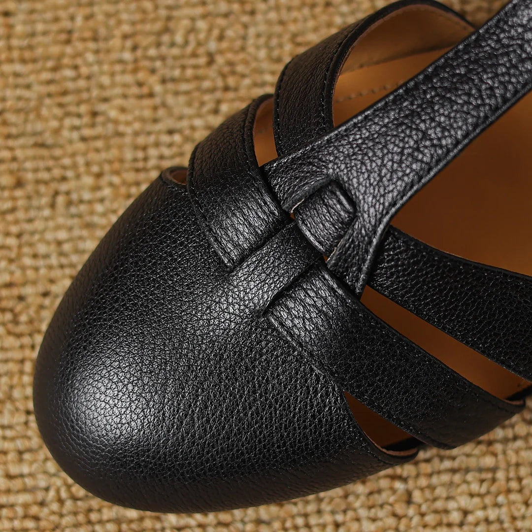 Annie | T-Bar Ballet Flats