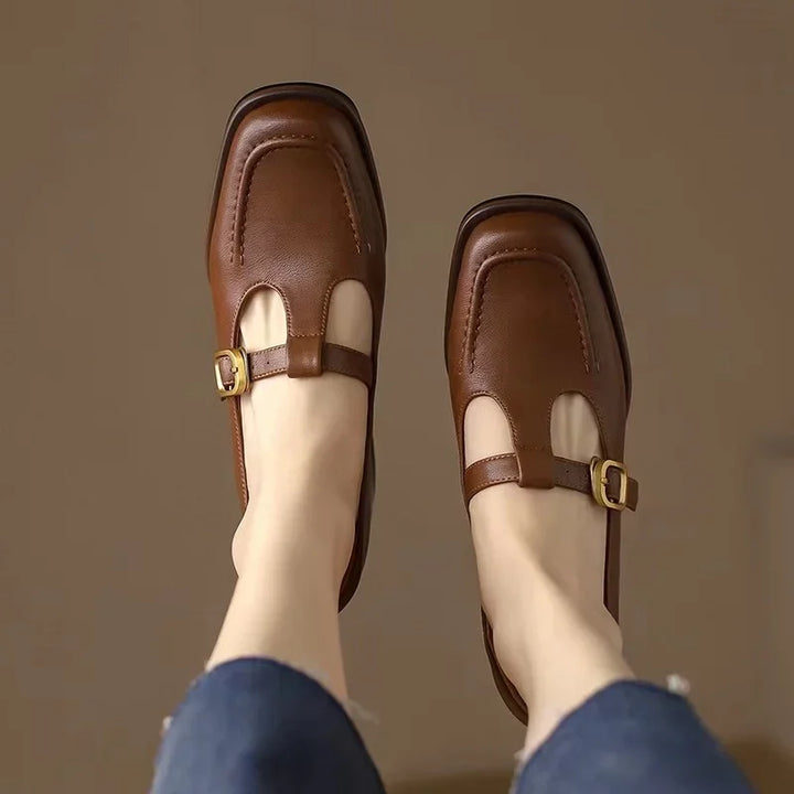 Annie T-Strap Sandals