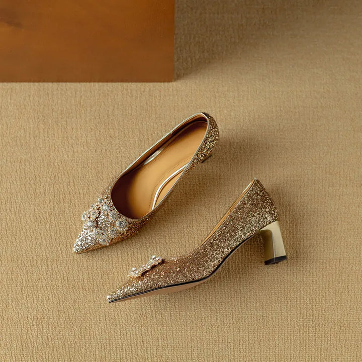Gloria Glitter Pumps by Annie