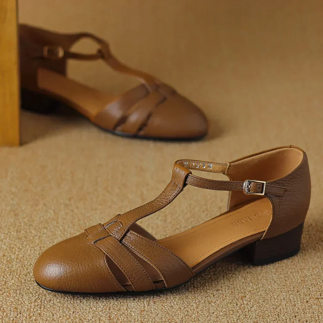 Annie | T-Bar Ballet Flats