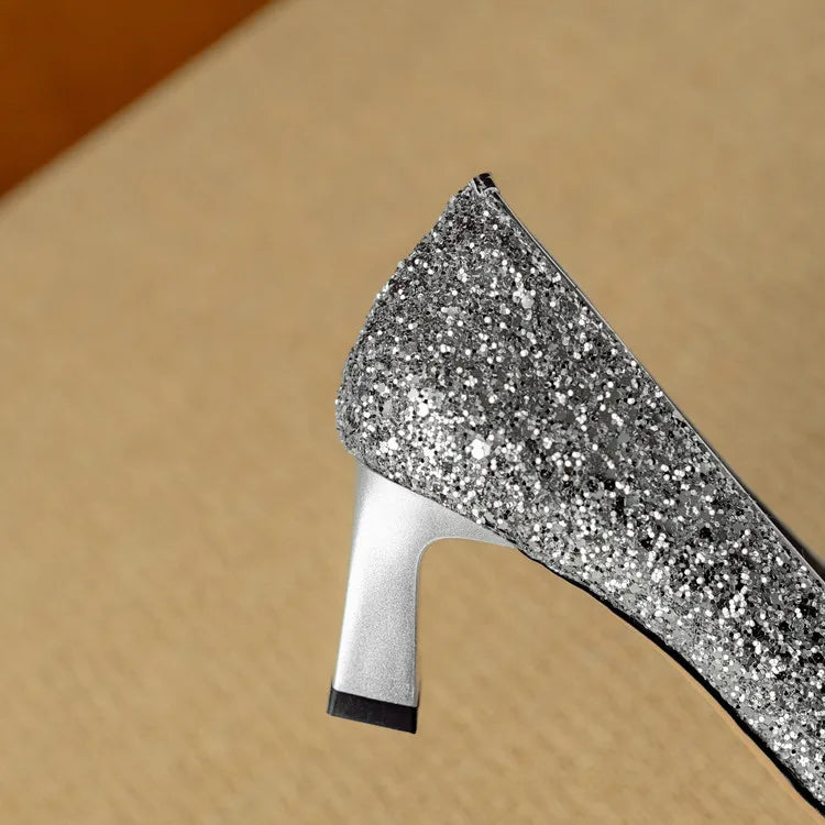 Gloria Glitter Pumps by Annie