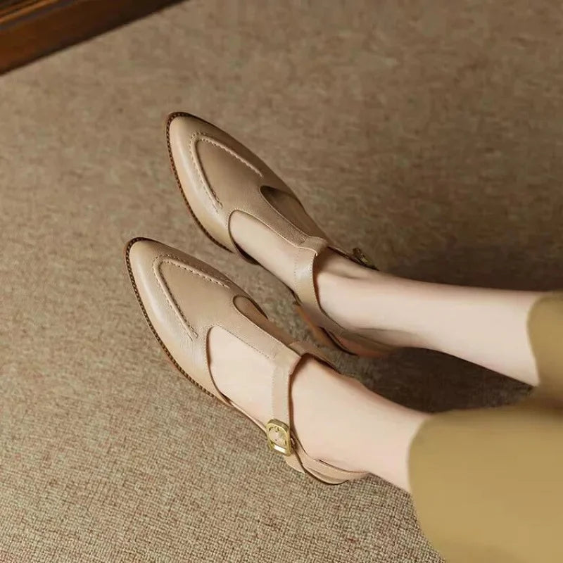 Annie | Aurenza Buckled Footwear