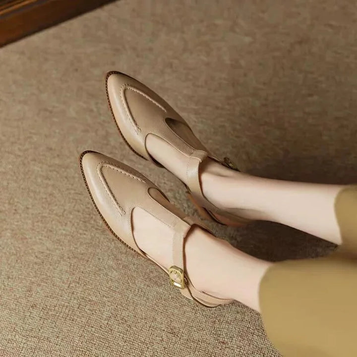 Annie | Aurenza Buckled Footwear
