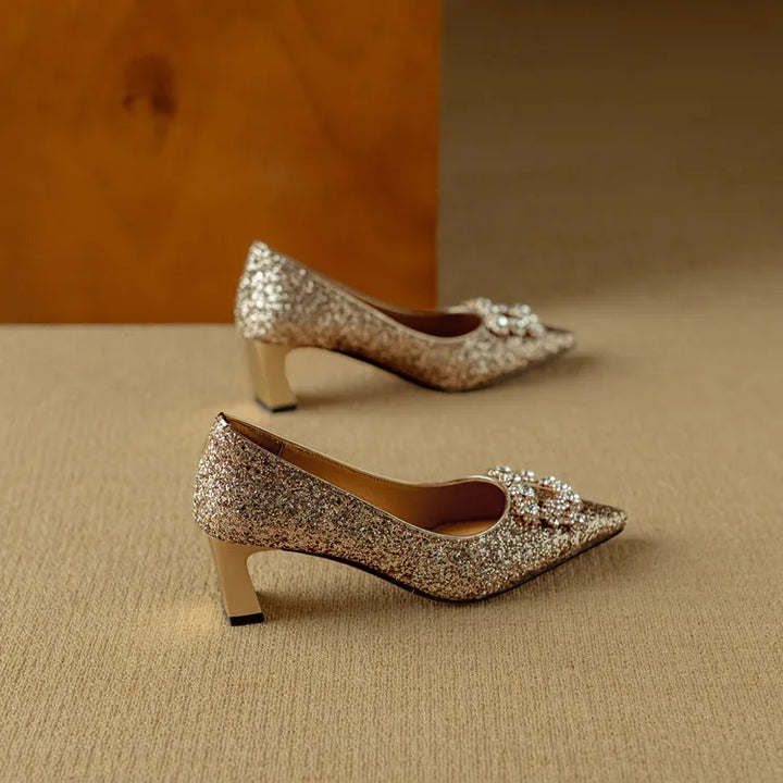 Gloria Glitter Pumps by Annie
