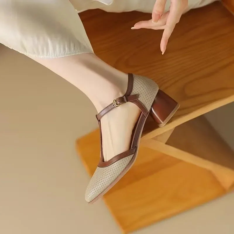 Annie | Isava Mid-Heel Footwear