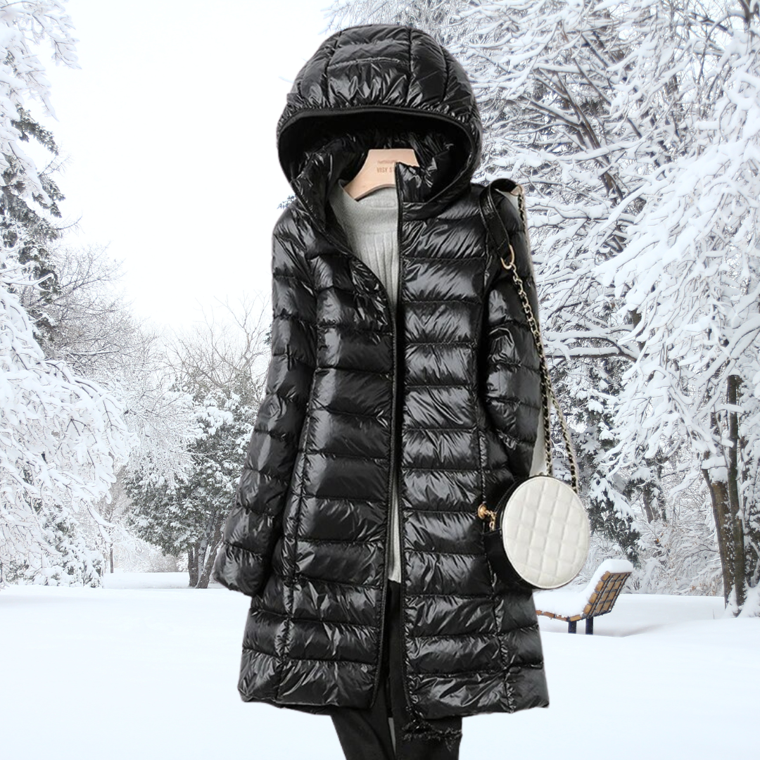 Saira | Ultralight Down Hooded Jacket