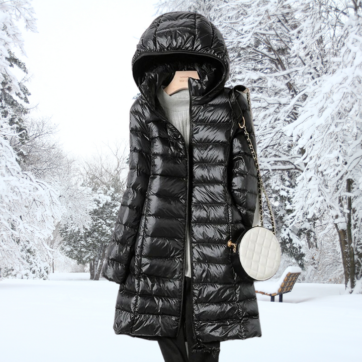 Saira | Ultralight Down Hooded Jacket