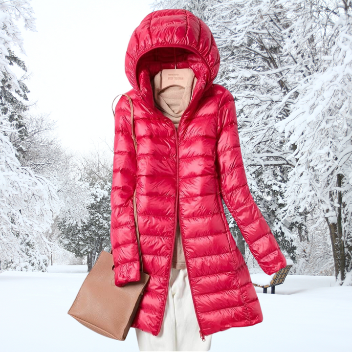 Saira | Ultralight Down Hooded Jacket
