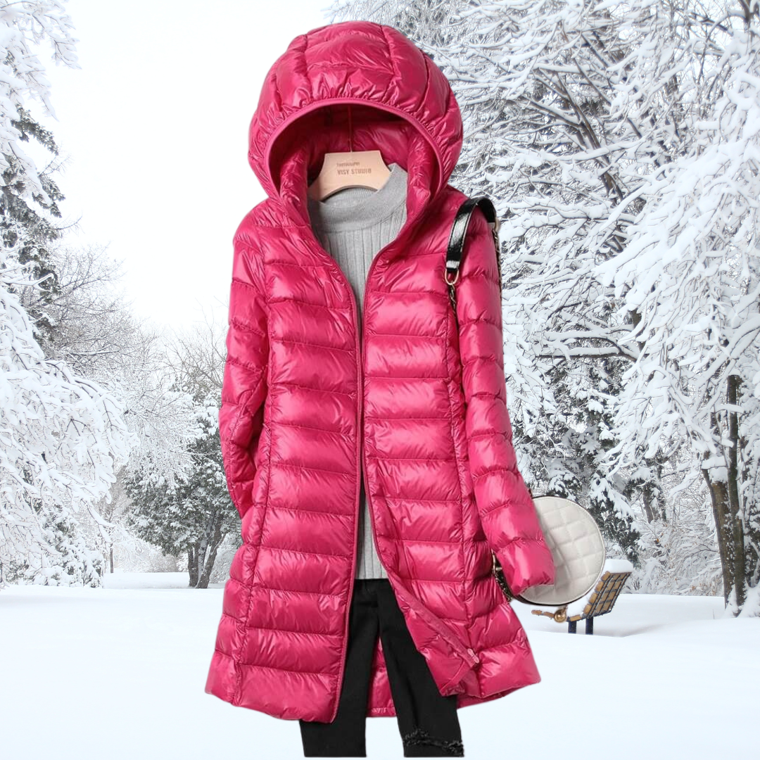 Saira | Ultralight Down Hooded Jacket