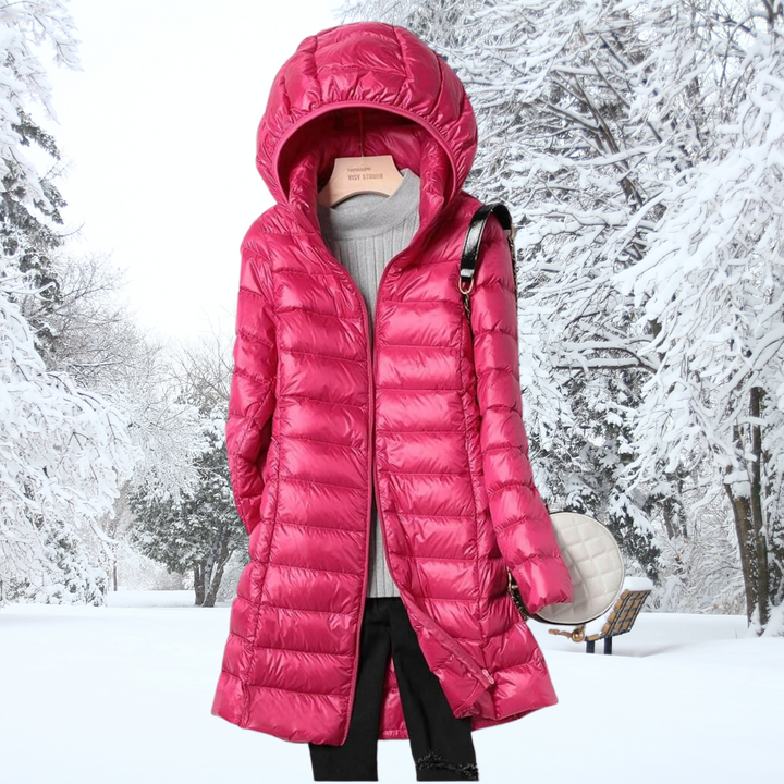 Saira | Ultralight Down Hooded Jacket