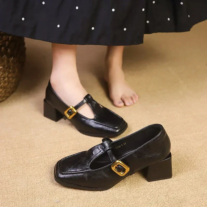 Annie | Classic French Mary Jane Shoes