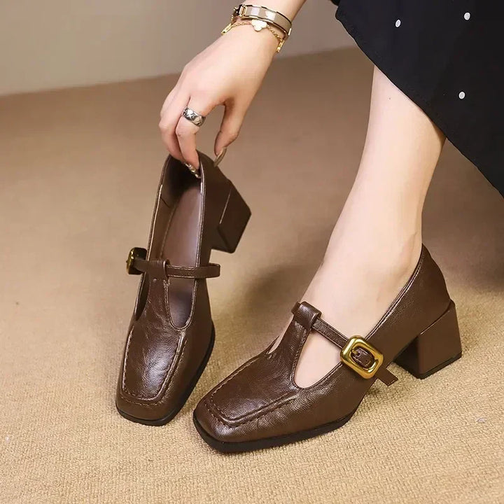 Annie | Classic French Mary Jane Shoes