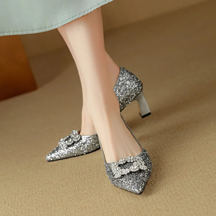 Gloria Glitter Pumps by Annie