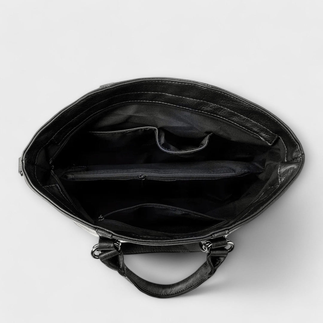 Annie | Oversized Leather Tote