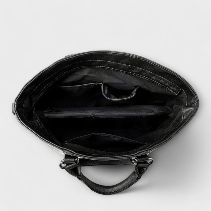 Annie | Oversized Leather Tote