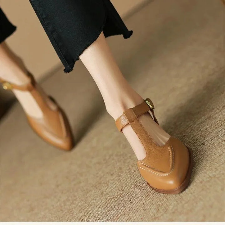 Annie | Aurenza Buckled Footwear