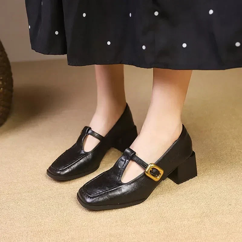 Annie | Classic French Mary Jane Shoes