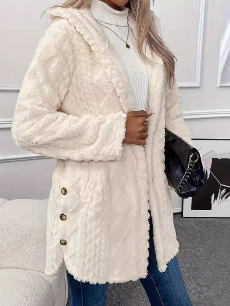 Laura | Cozy Hooded Cardigan