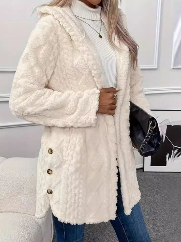Laura | Cozy Hooded Cardigan