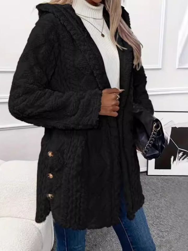 Laura | Cozy Hooded Cardigan
