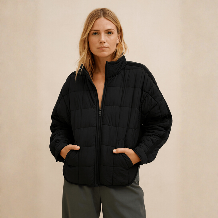 APRIL – ULTRA-LIGHT COMPACT ZIP PUFFER JACKET