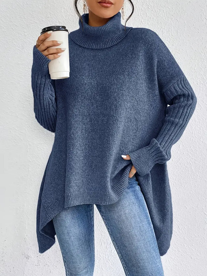 Mila | High Neck Sweater with Loose Fit
