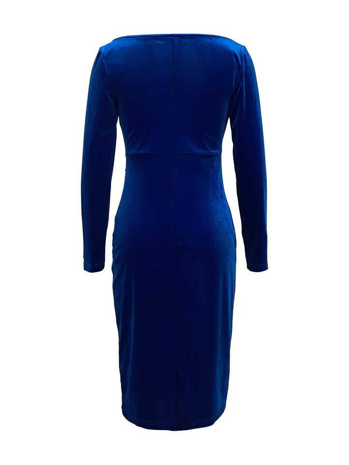 Polly | Solid Bodycon Party Dress