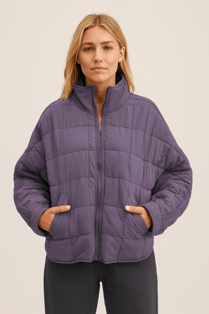 APRIL – ULTRA-LIGHT COMPACT ZIP PUFFER JACKET