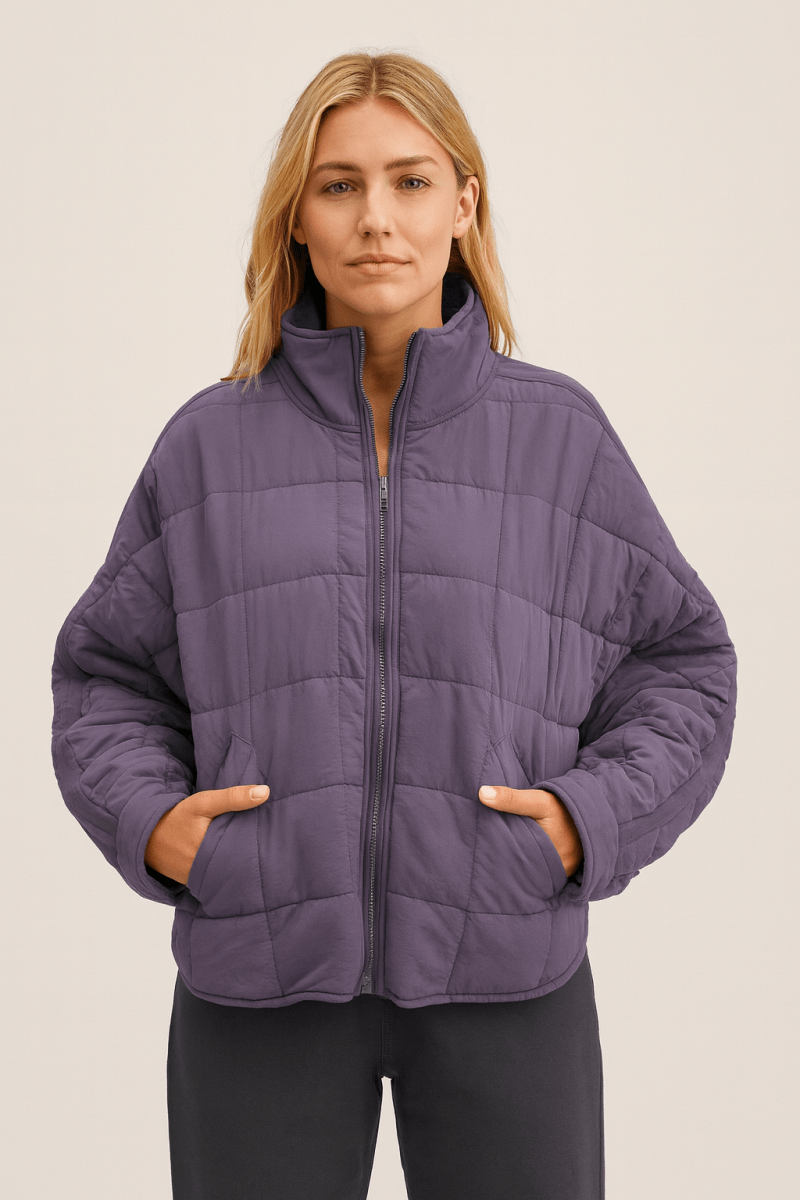 APRIL – ULTRA-LIGHT COMPACT ZIP PUFFER JACKET
