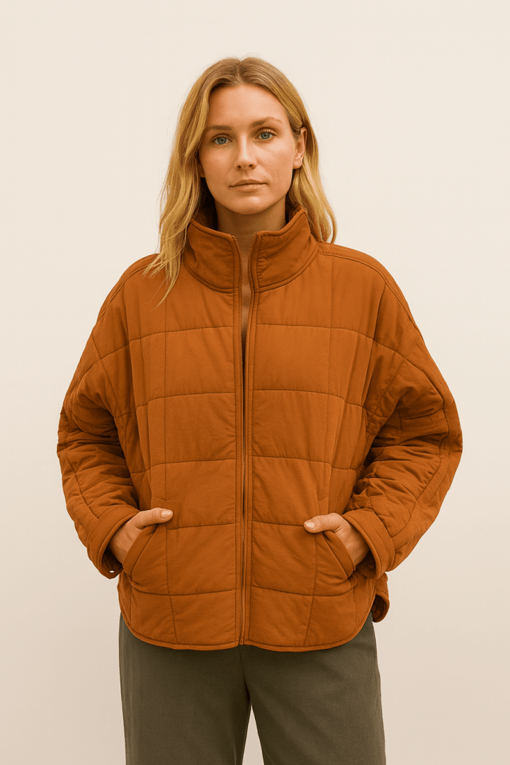 Elsie | Lightweight Compact Zip Puffer Jacket