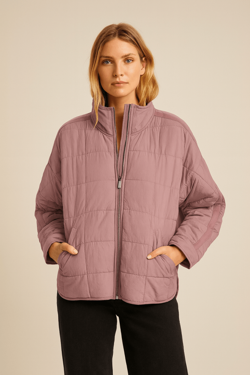 Elsie | Lightweight Compact Zip Puffer Jacket
