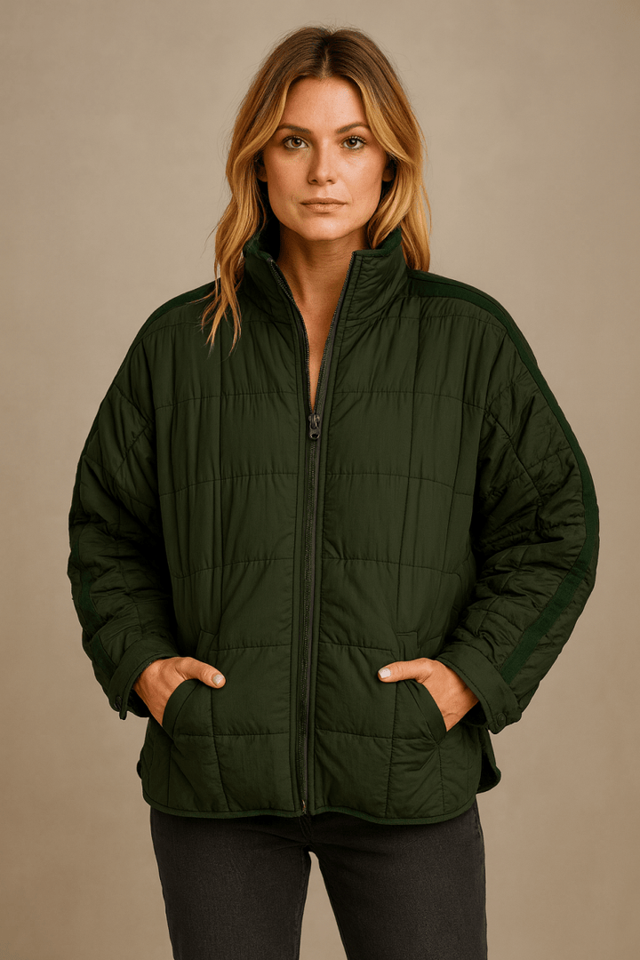 APRIL – ULTRA-LIGHT COMPACT ZIP PUFFER JACKET
