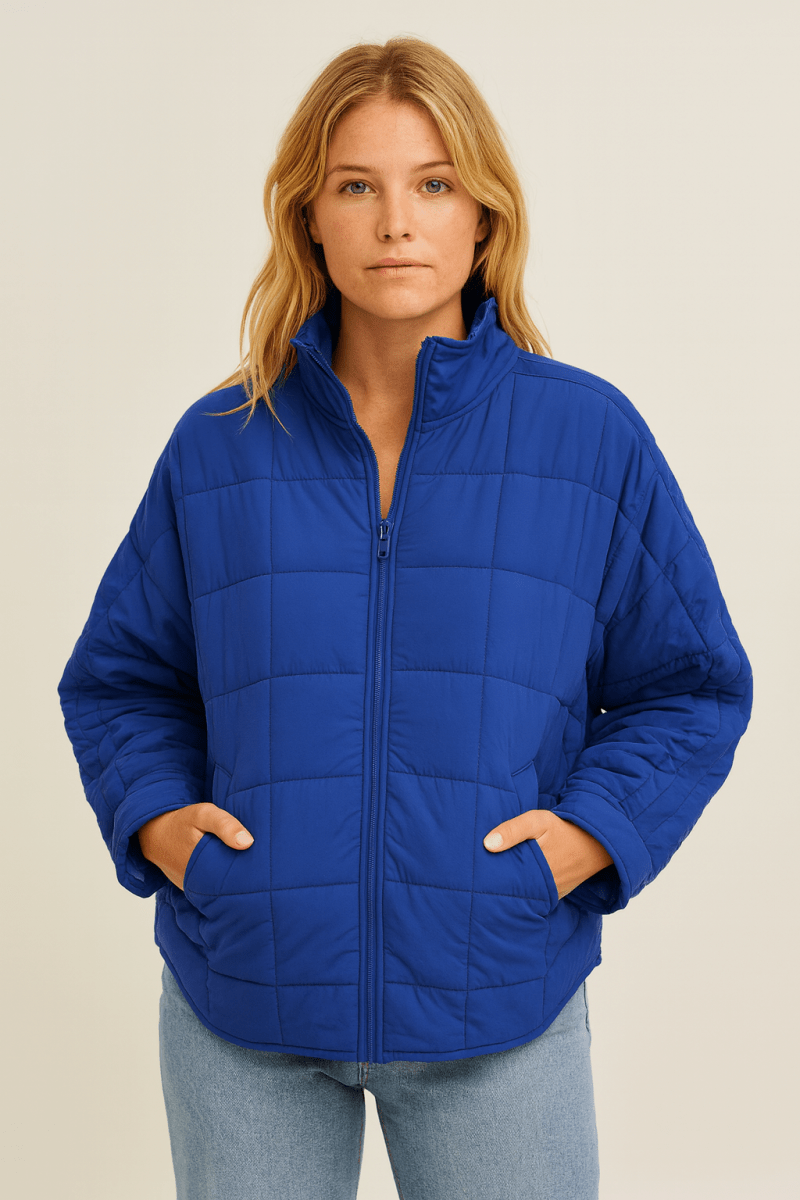 Elsie | Lightweight Compact Zip Puffer Jacket