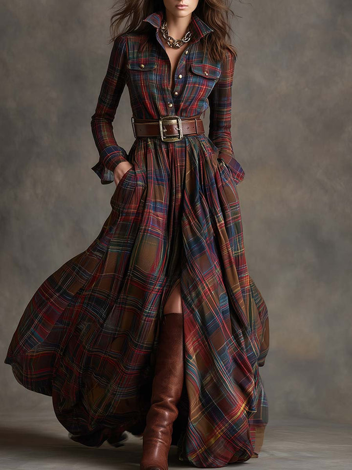 Paizley | Classic Button-Up Shirt Dress