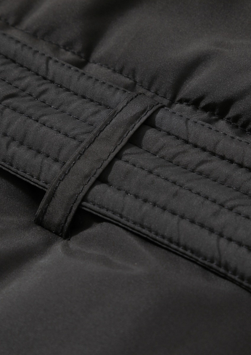 BLAIRE | OVERSIZED BULLET BUTTON PUFFER JACKET IN EXTRA LONG LENGTH