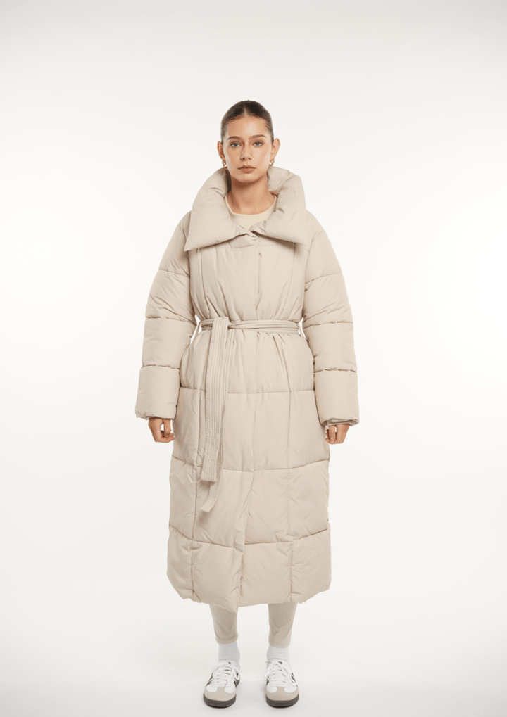 BLAIRE | ULTRA LONG BULLET BUTTON PUFFER JACKET