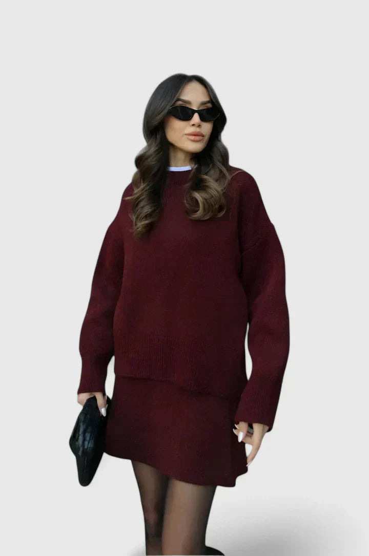 Ximaryell | Cozy Sweater Ensemble