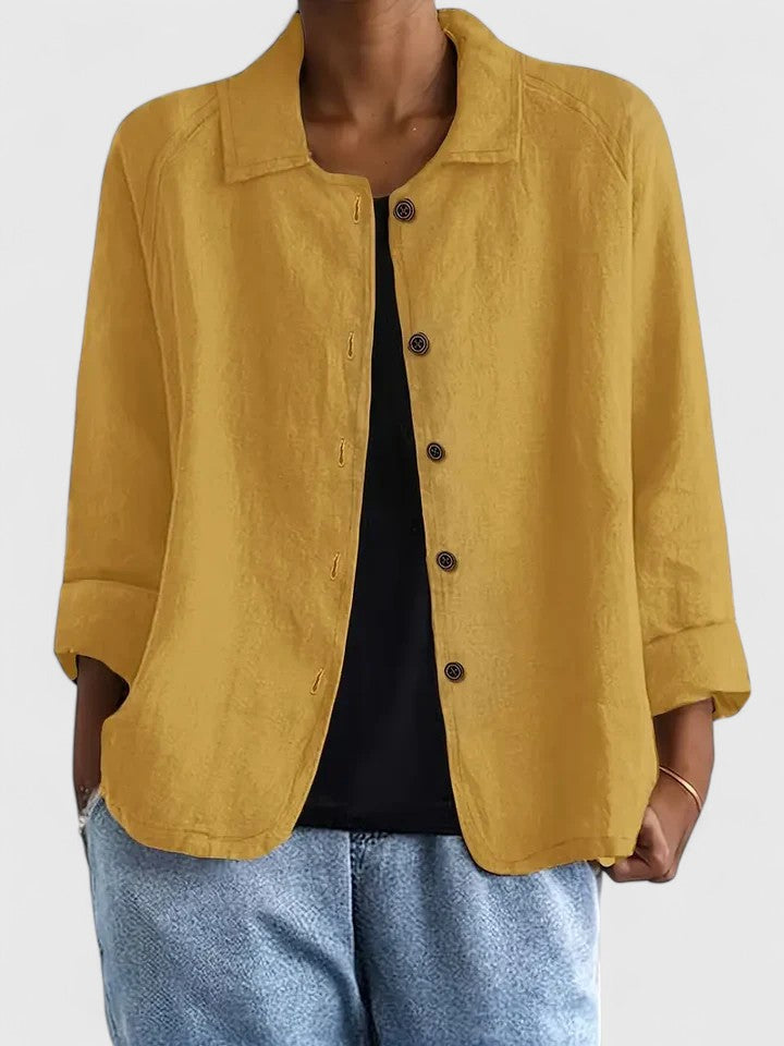 Jenny | Timeless Cotton Lightweight Blouse