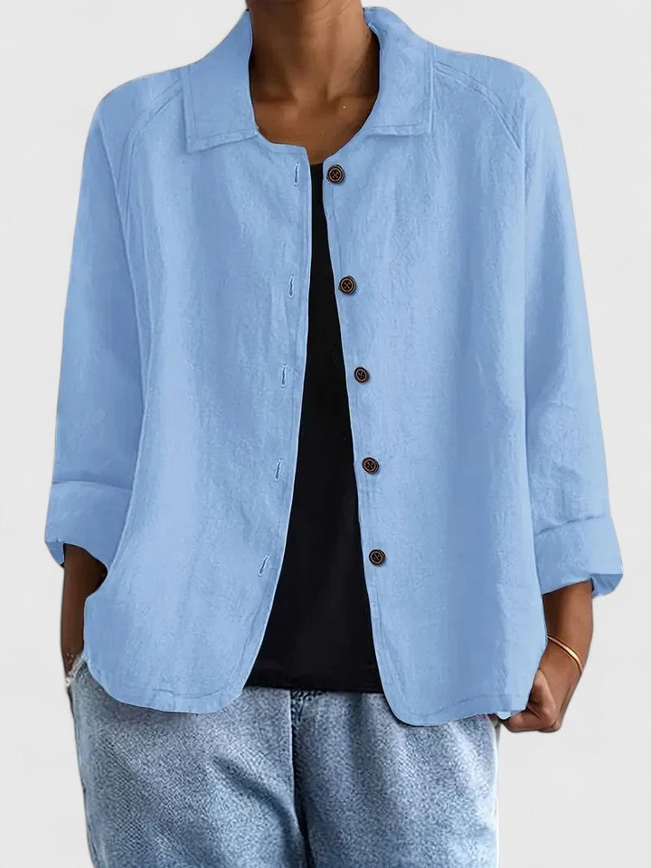 Jenny | Timeless Cotton Lightweight Blouse