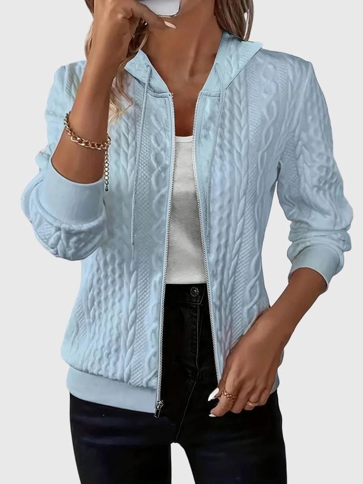 Jenna Zippered Hoodie