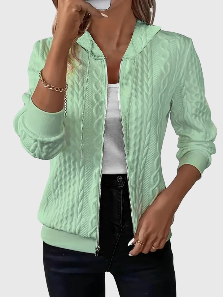Jenna Zippered Hoodie