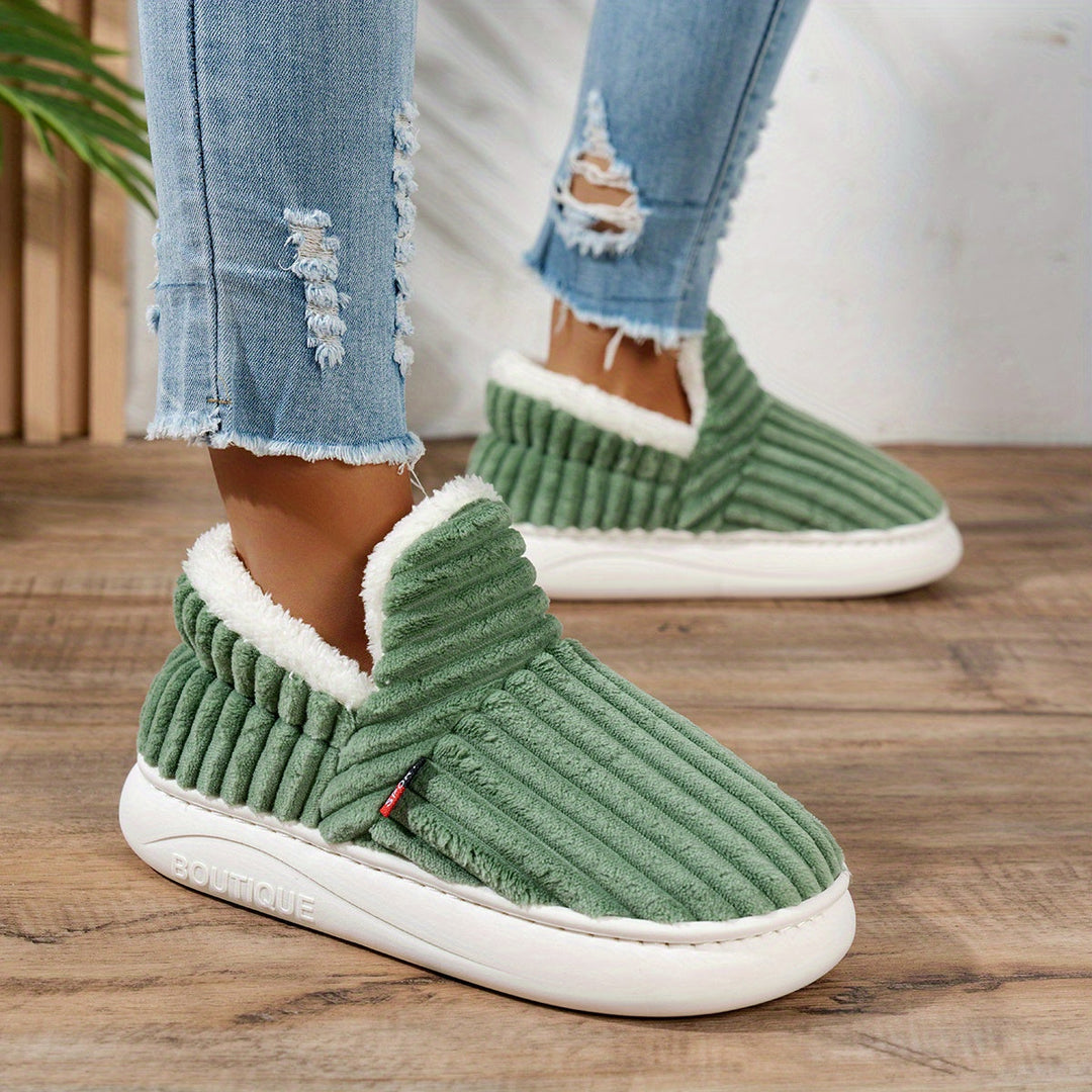 Olga | Soft-Lined House Slippers