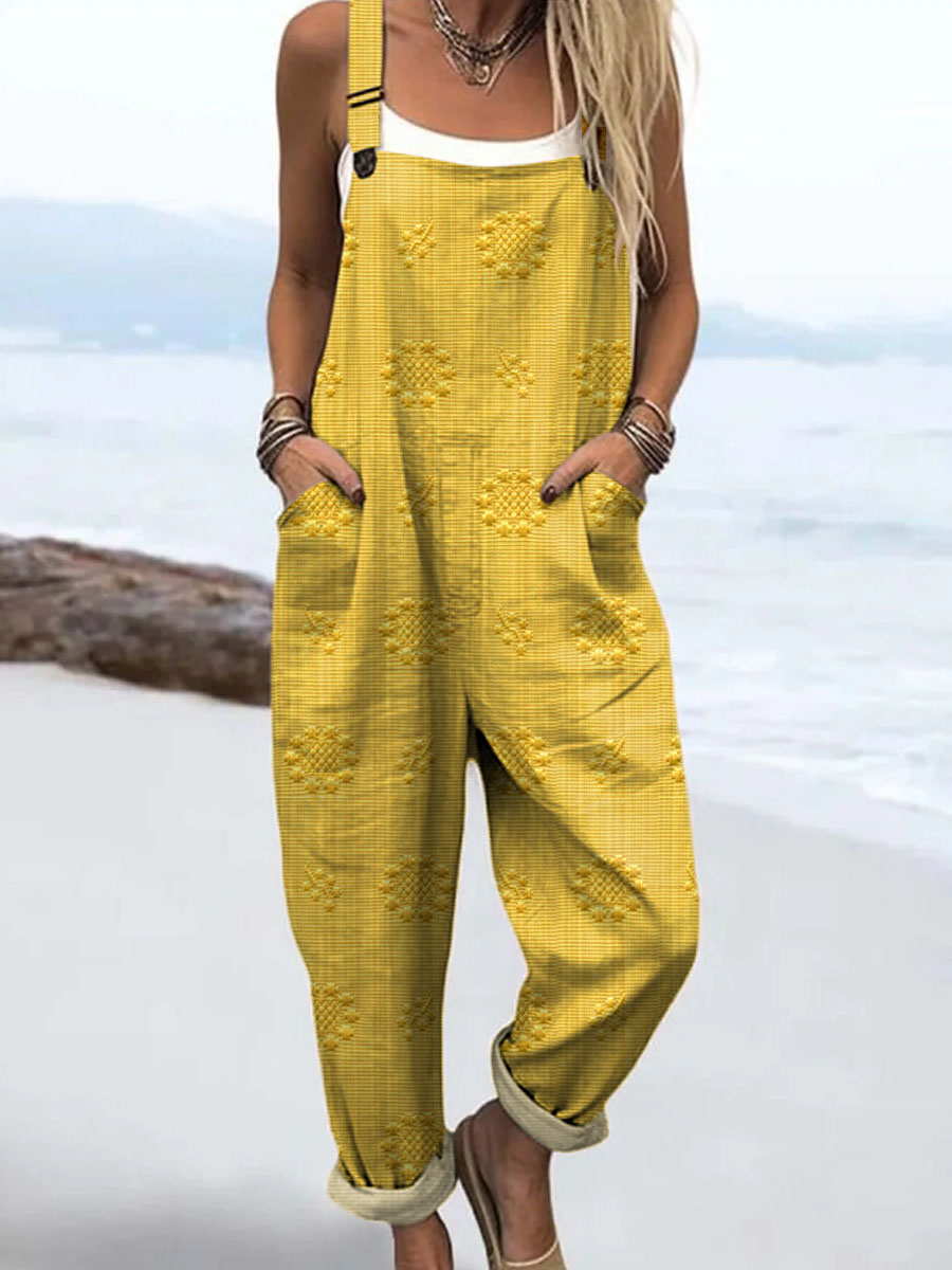 Freja | Easygoing Patterned Jumpsuit