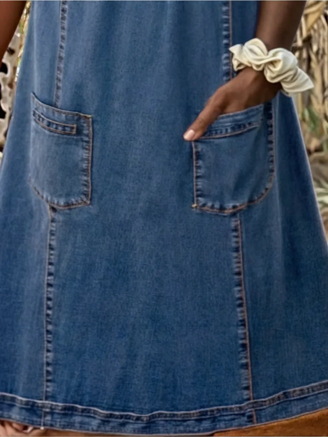 Emma | Soft Denim Dress