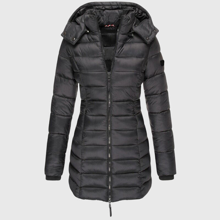 Elise- Extended Length Down Coat